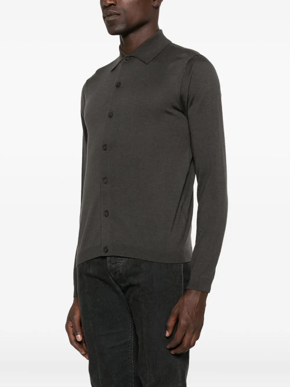 Emporio Armani Vest met polokraag Grijs
