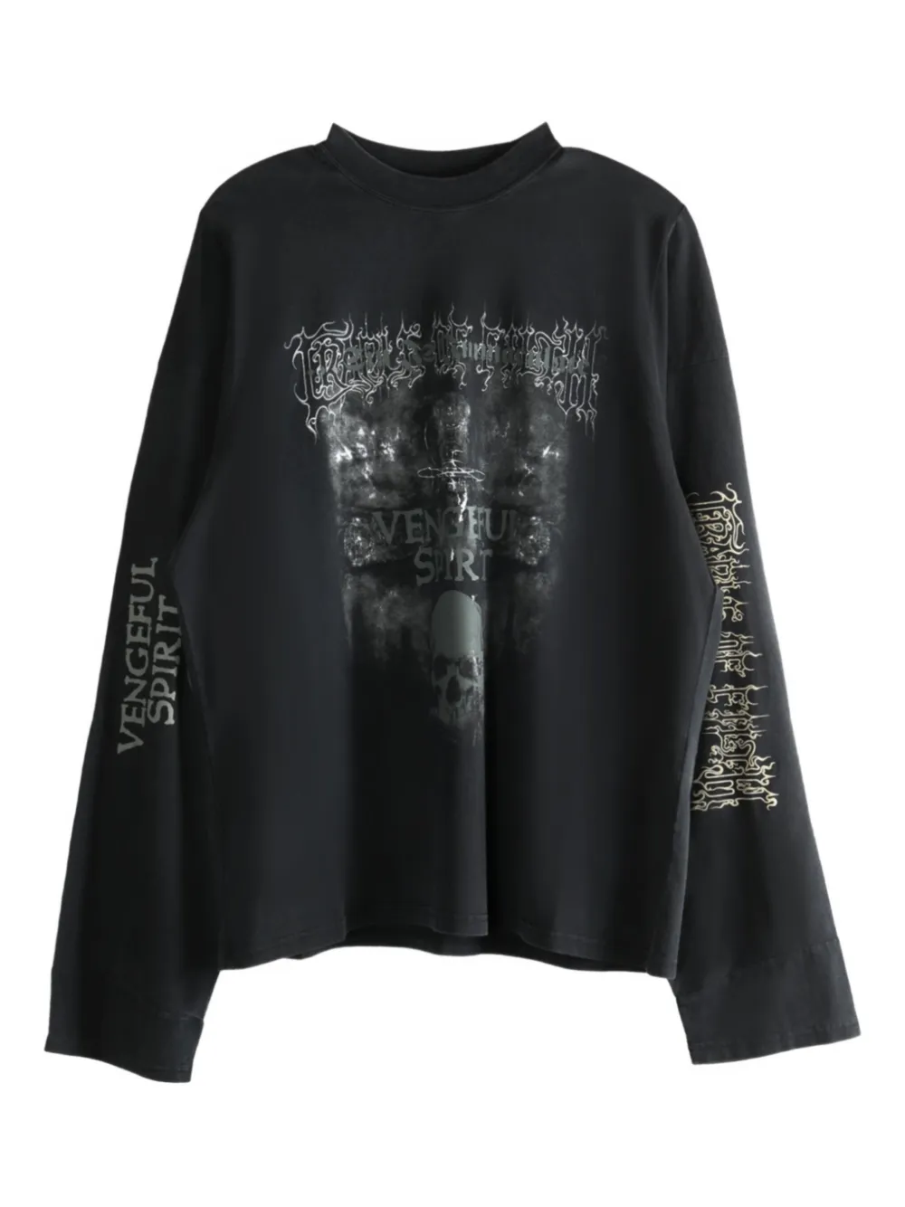 VETEMENTS long-sleeve sweater Zwart