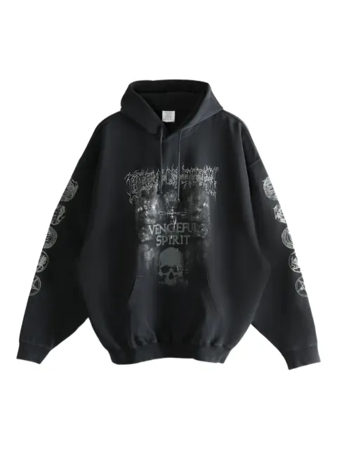 VETEMENTS Vengeful Spirit graphic-print hoodie