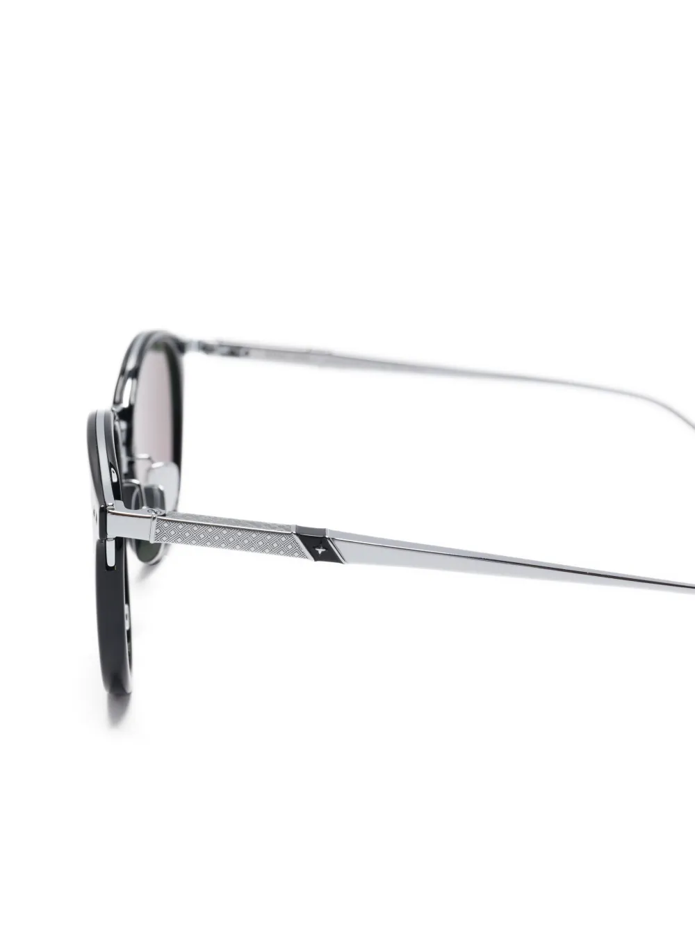 Leisure Society Anacapa zonnebril met rond montuur Zwart