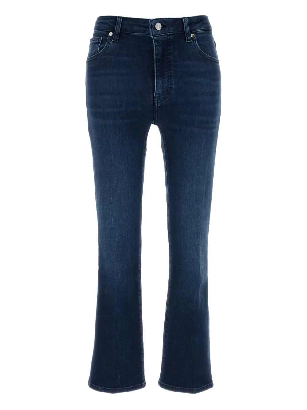 FRAME whiskering-effect jeans Blauw