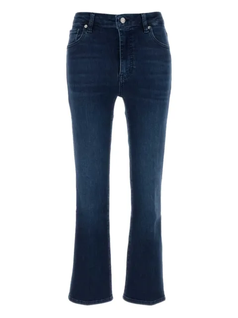 FRAME whiskering-effect jeans