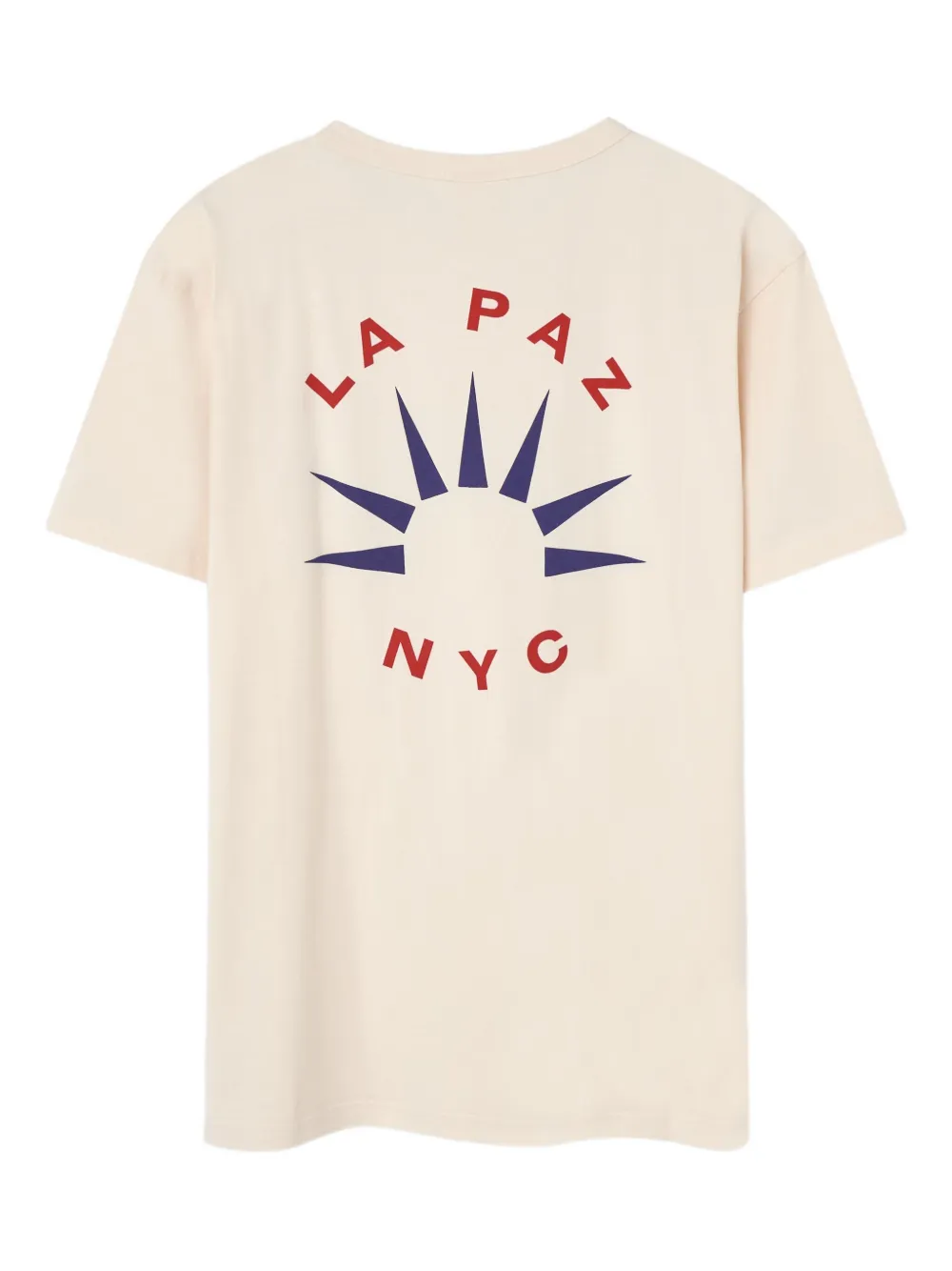 LA PAZ Guerreiro crew-neck T-shirt - Beige