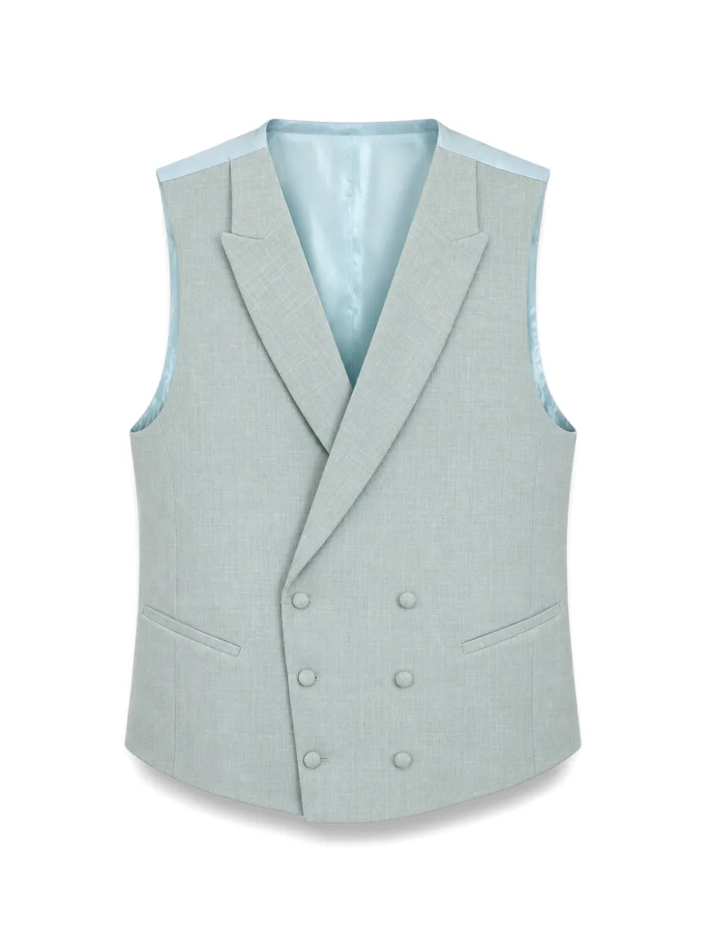 ETIEM TEXTIL S.L. Doppelreihige Weste - Grau