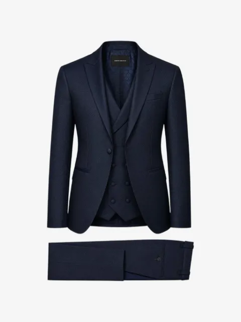 RAMON SANJURJO three-piece single-breasted suit