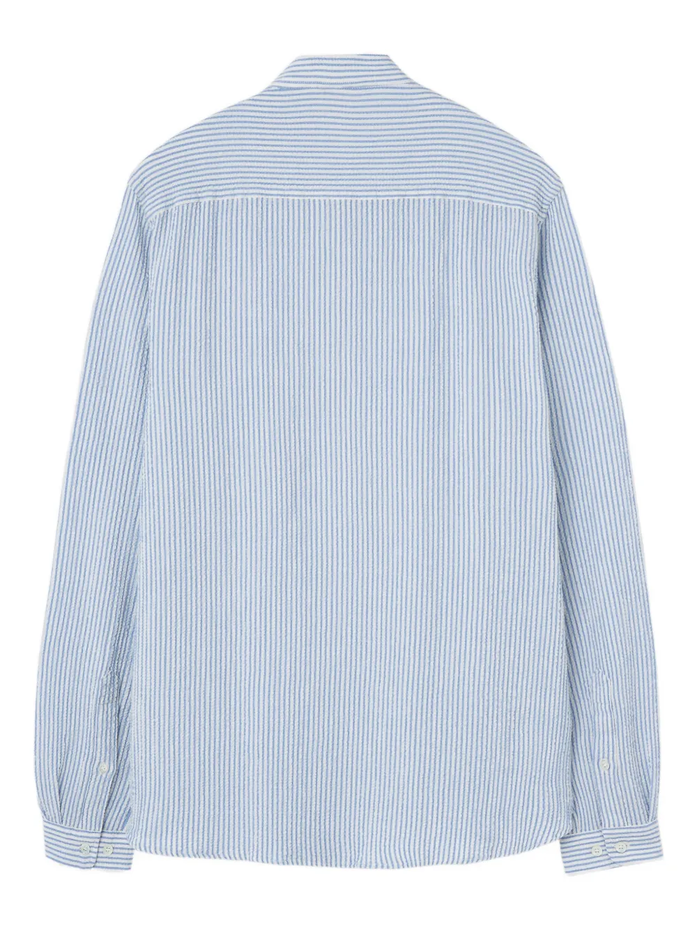 LA PAZ stripe long-sleeve shirt - Blauw