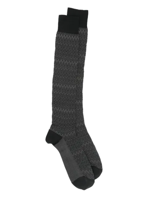 Missoni zigzag knee-high socks