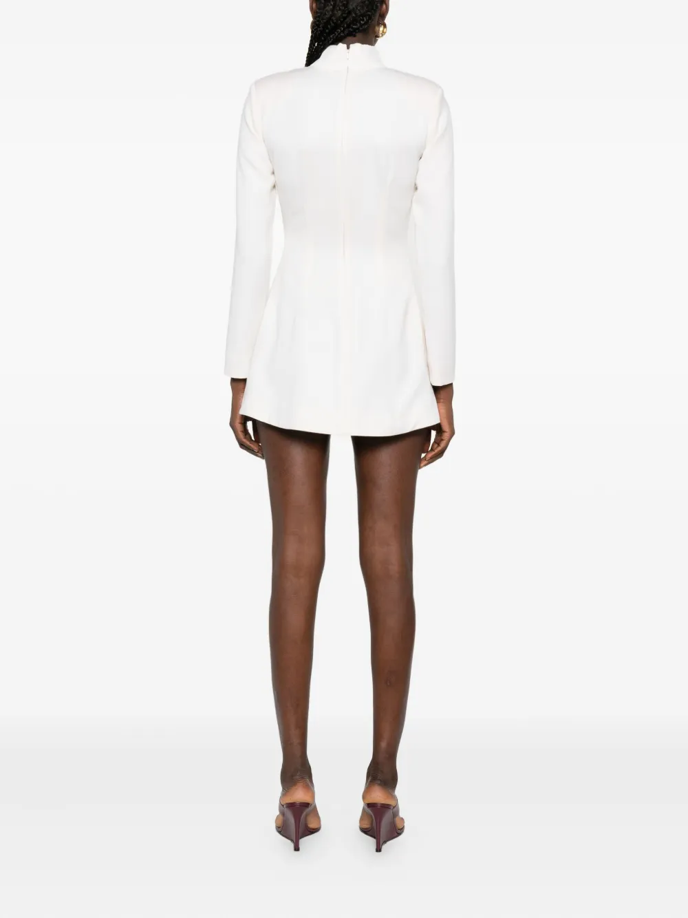 Vestiaire d'un Oiseau Libre Jurk met lange mouw Beige