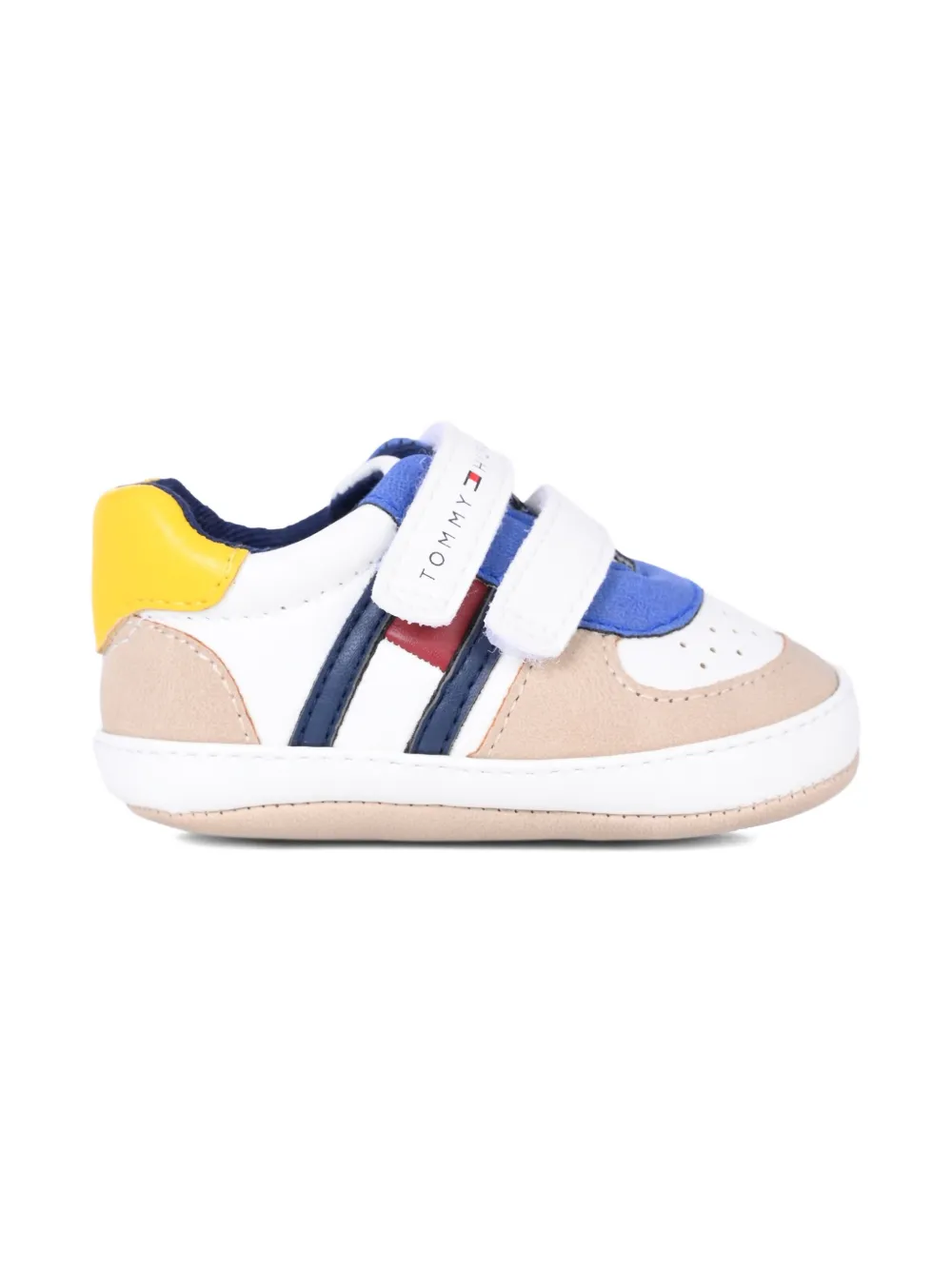 Tommy Hilfiger Junior double-strap crib shoes - Wit