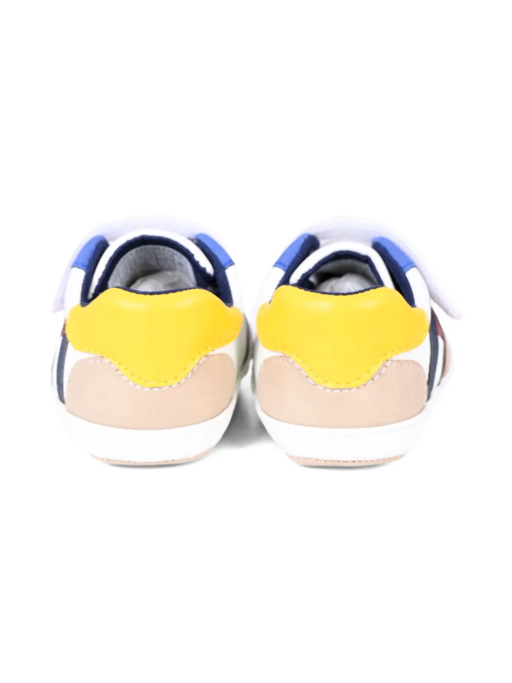 Tommy Hilfiger Junior Double-strap Crib Shoes In White