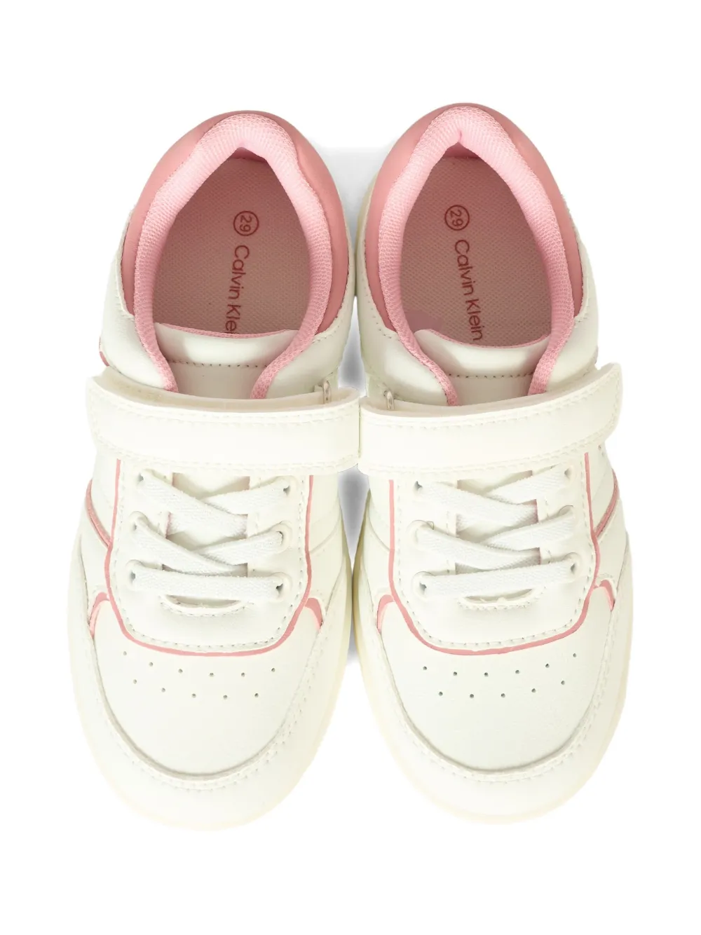 Calvin Klein Logo Sneakers In White