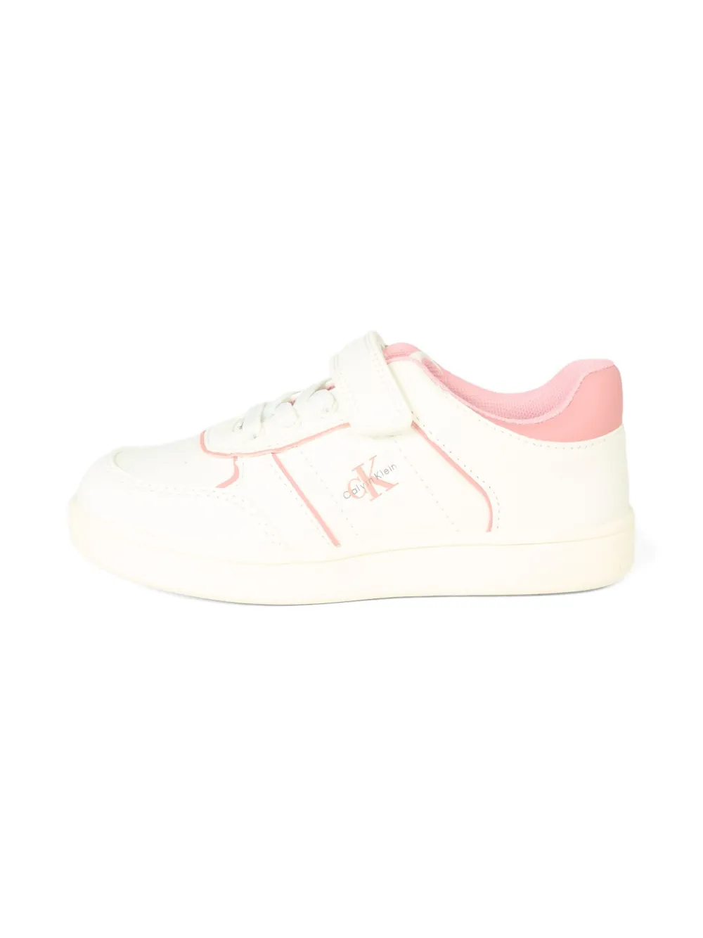 Calvin Klein Logo Sneakers In White