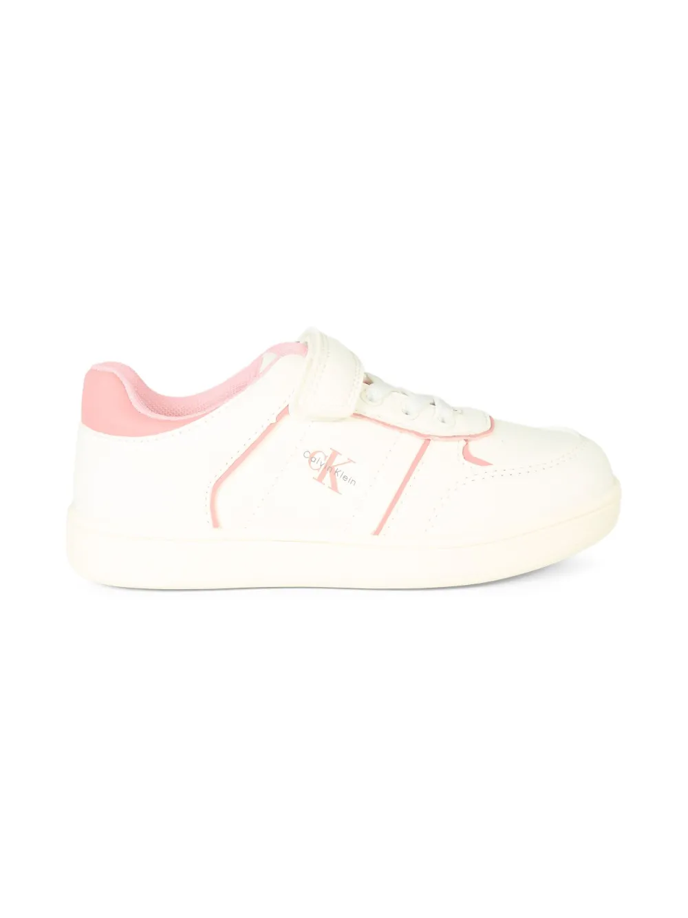 Calvin Klein Kids logo sneakers White