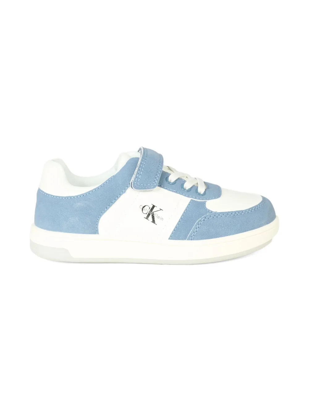 Calvin Klein Kids strap-detail sneakers Blue