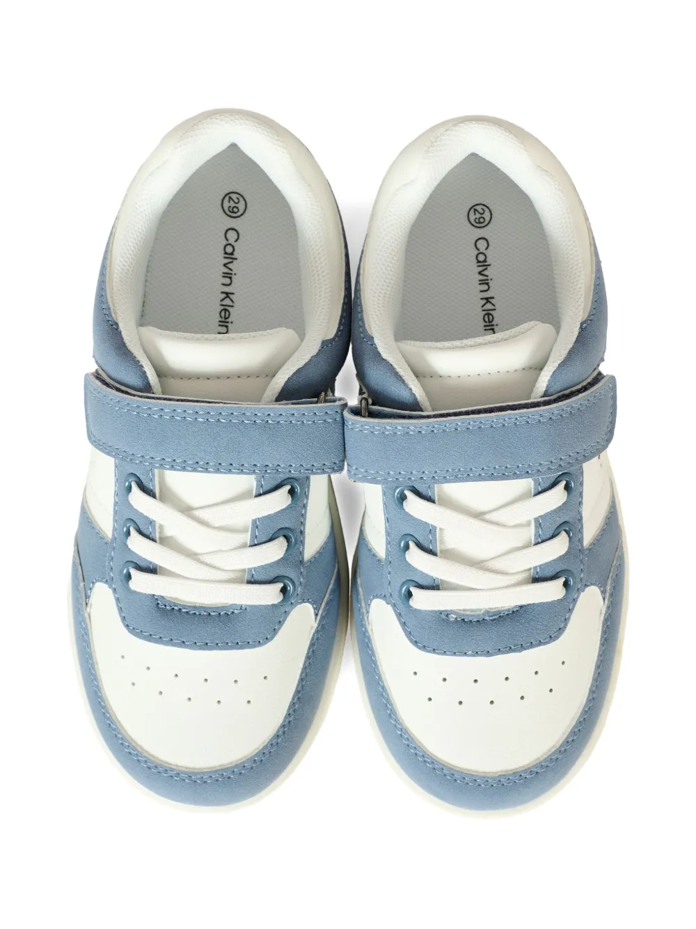 Calvin Klein Kids strap-detail sneakers Blue