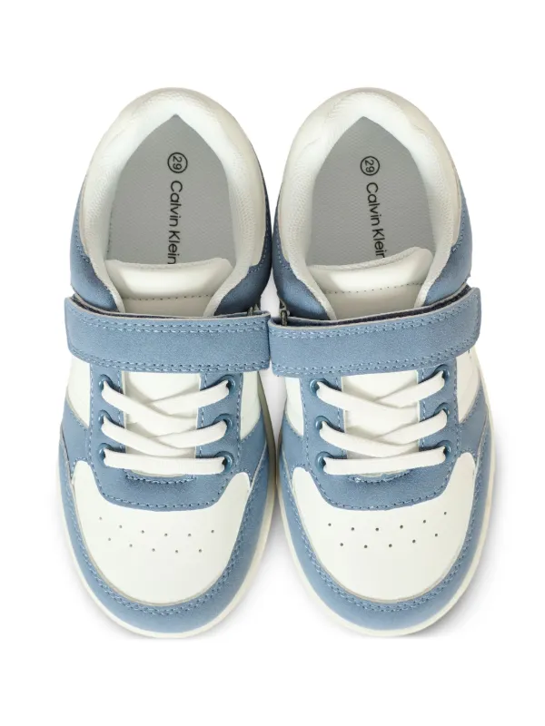 Calvin Klein Kids strap-detail Sneakers Blue FARFETCH PH
