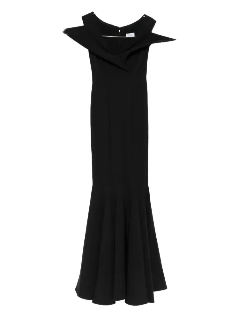 Vestiaire d'un Oiseau Libre cowl-neck flared dress
