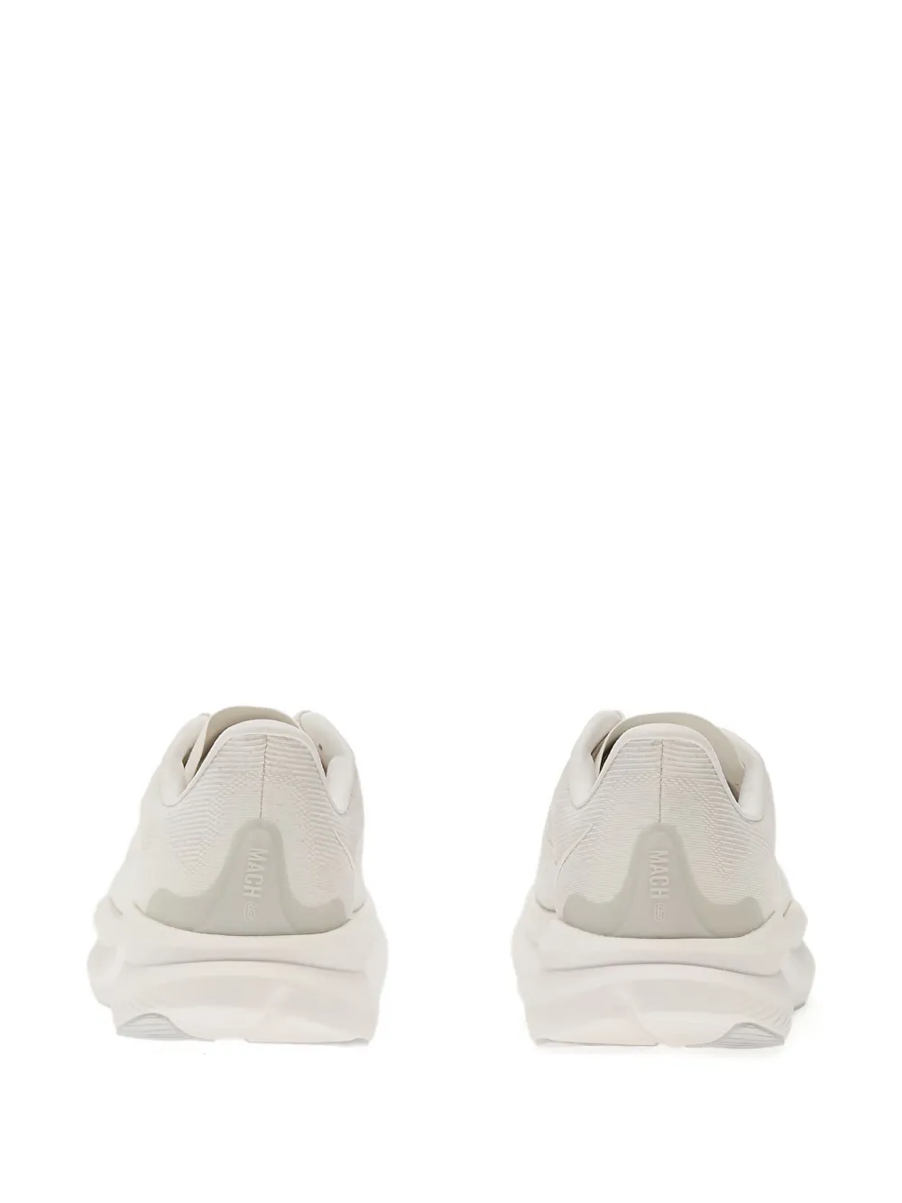 HOKA Mach 6 perforated-detail sneakers White