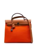 Hermès Pre-Owned 2014 Toile Herbag Zip 31 satchel - Orange