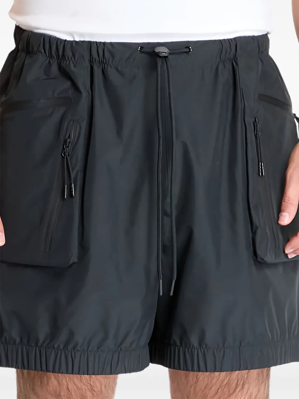 Nike cargo-pocket shorts Zwart