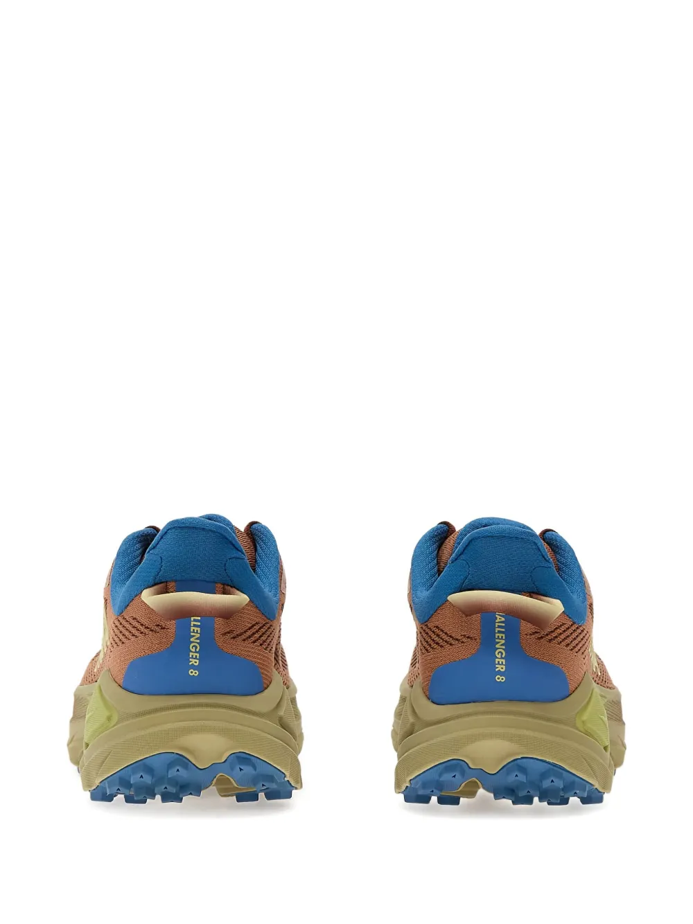 HOKA Challenger 8 mesh-panelled sneakers Brown