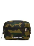 A BATHING APE® 1st Camo Cordura pouch - Green
