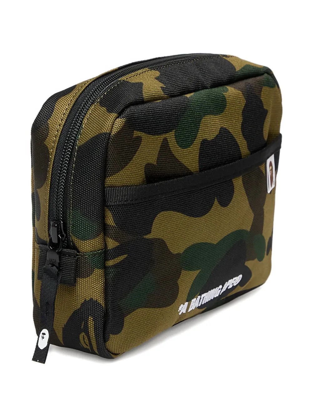 A BATHING APE 1st Camo Cordura pouch Groen