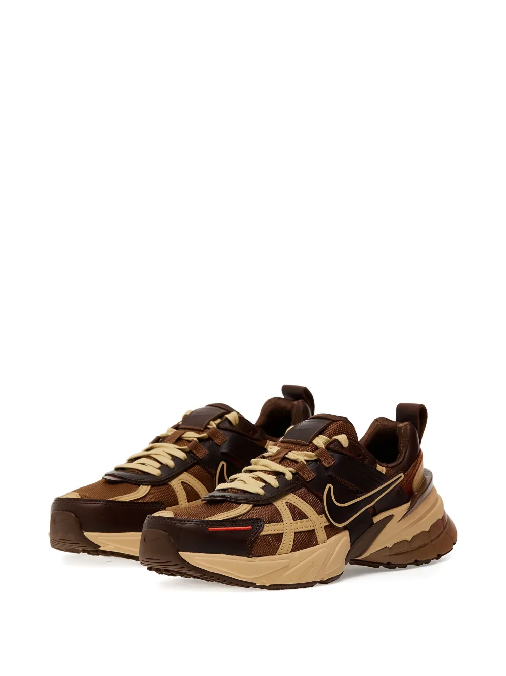 Nike V2K mesh sneakers Brown