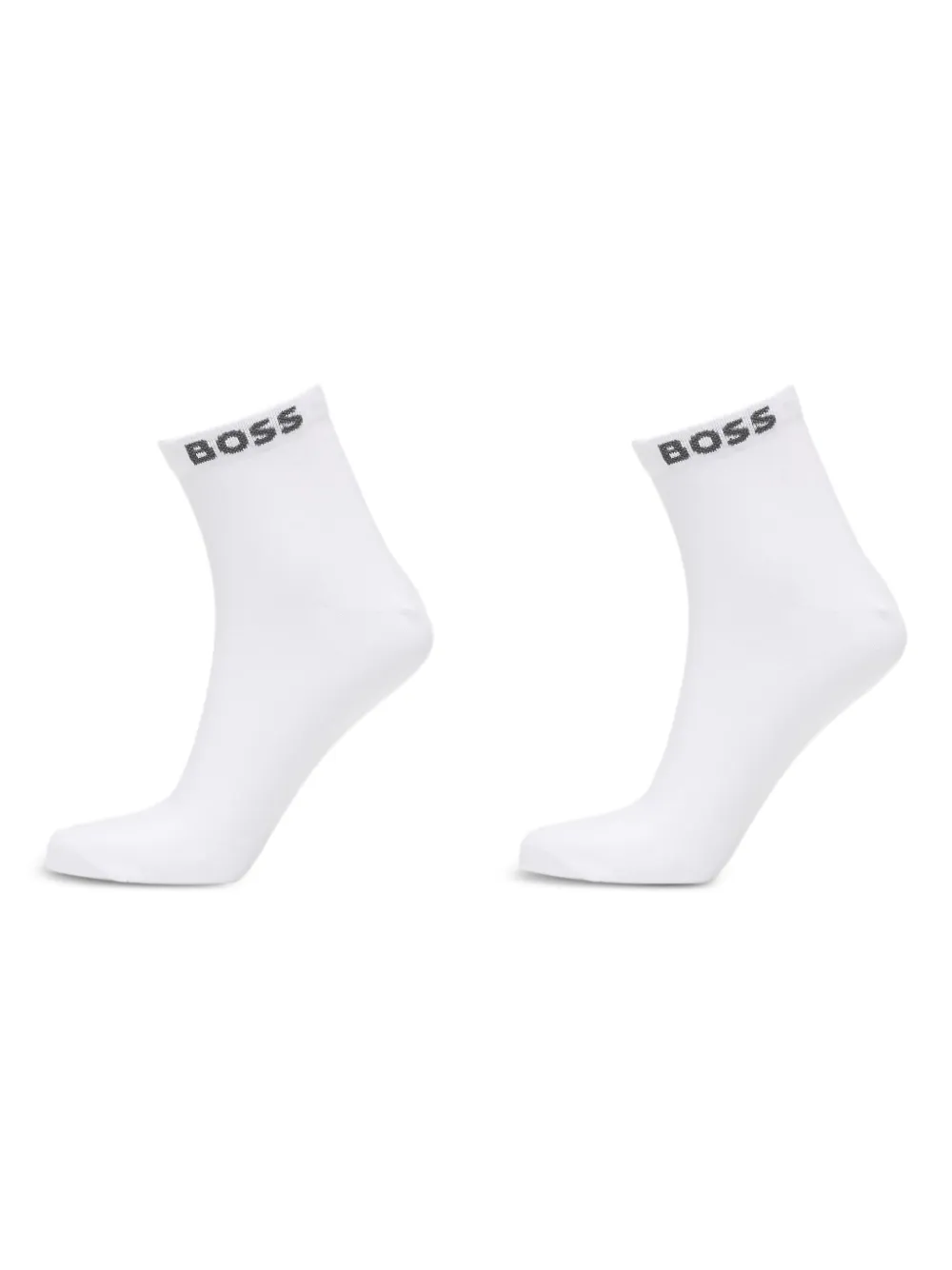 HUGO logo-detail socks (pack of two) Wit