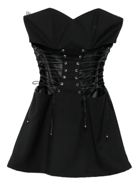 Vestiaire d'un Oiseau Libre lace-up mini dress