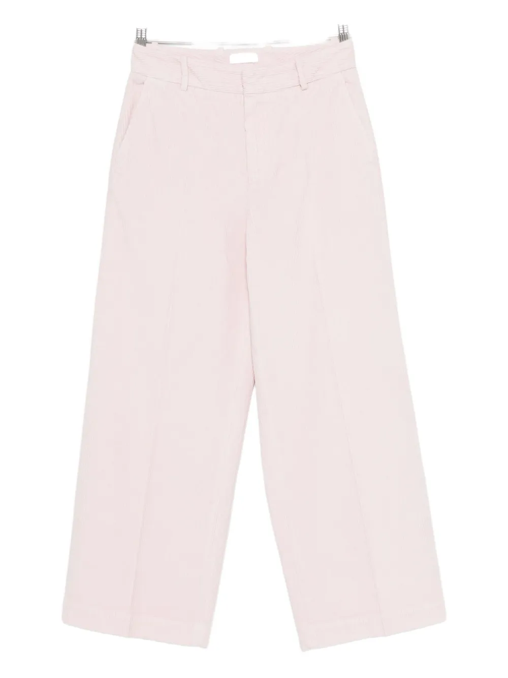Cellar Door Corduroy Wide-leg Trousers In Pink