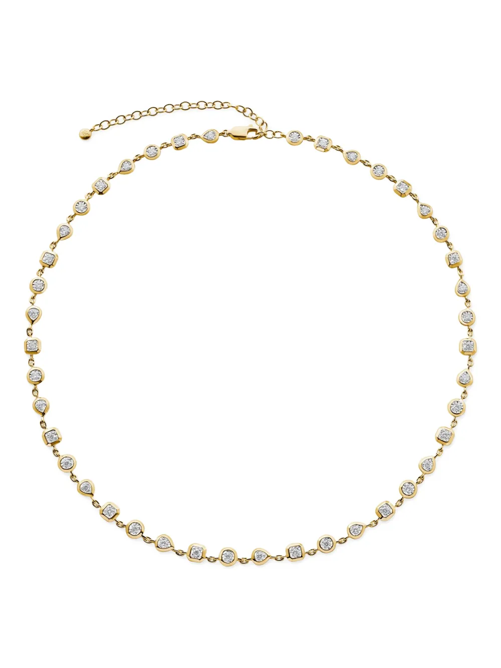 Monica Vinader Diamond-embellishment Necklace In Multi