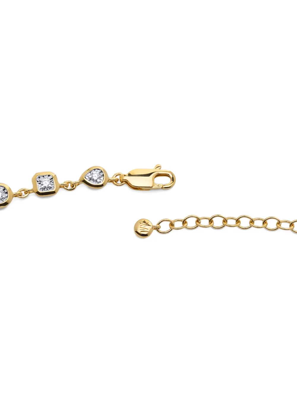 Monica Vinader Diamond-embellishment Necklace In Multi