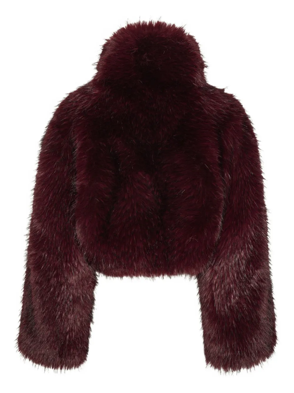 ROTATE BIRGER CHRISTENSEN high-neck cropped jacket | Red | Image 1