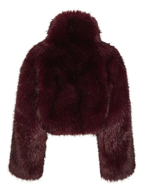 ROTATE BIRGER CHRISTENSEN high-neck cropped jacket