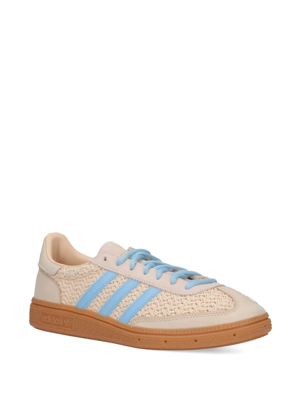 adidas Spezial three-stripe woven sneakers Neutrals