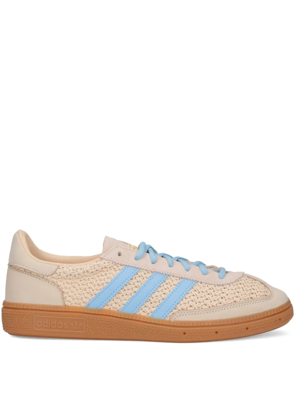 Adidas 70s italian three-stripe leather trainers White