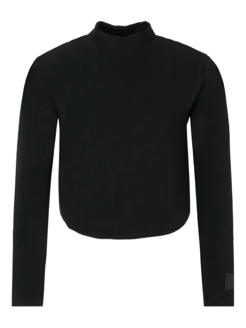 DONDUP KIDS ribbed high-neck sweater