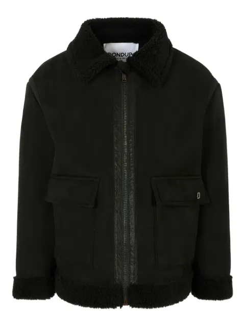 DONDUP KIDS Bomber con dettaglio in pile