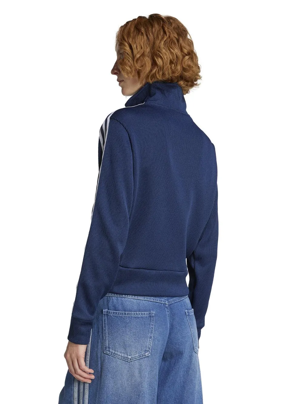 Adidas Originals Adidas Firebird Adicolor Knit Track Jacket In Blue