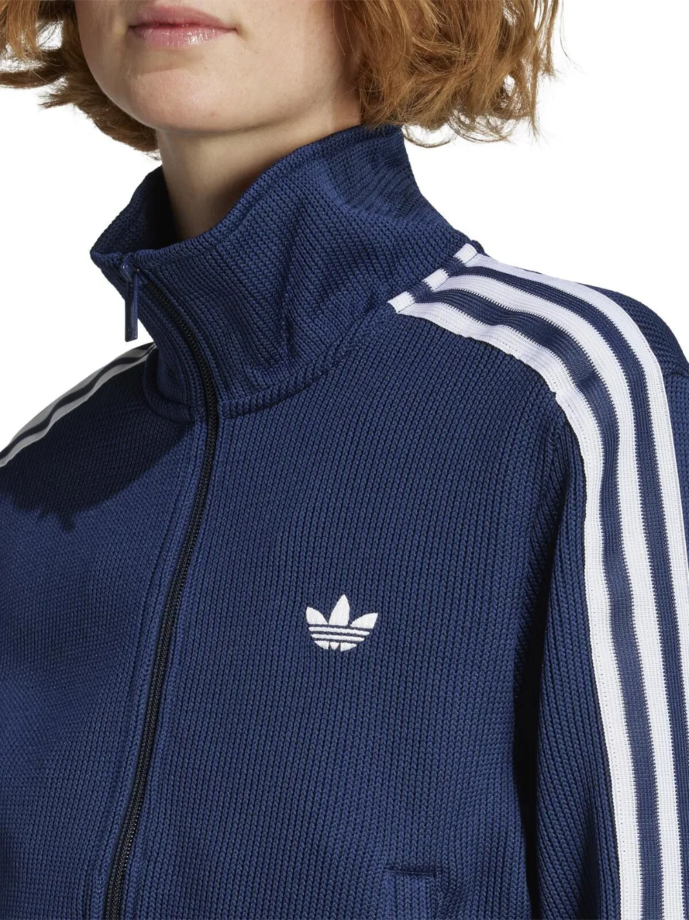 Adidas Originals Adidas Firebird Adicolor Knit Track Jacket In Blue