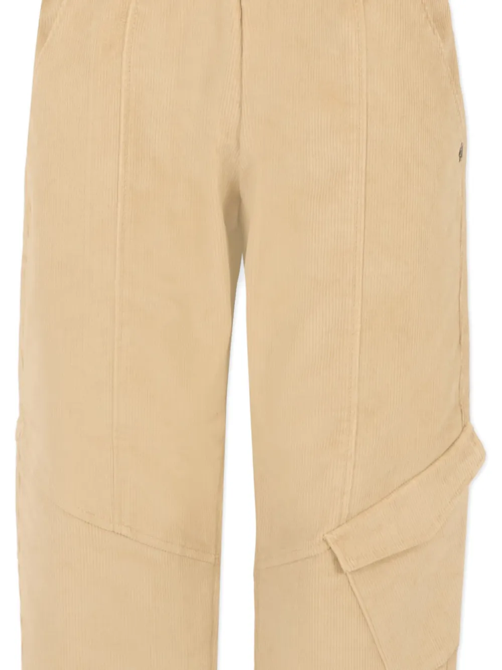 DONDUP KIDS cargo-pocket corduroy trousers Beige