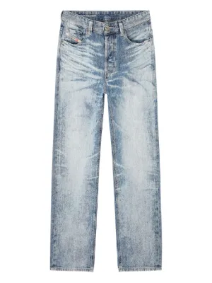 Diesel 2001 D-Macro ストレートジーンズ | ブルー | FARFETCH JP