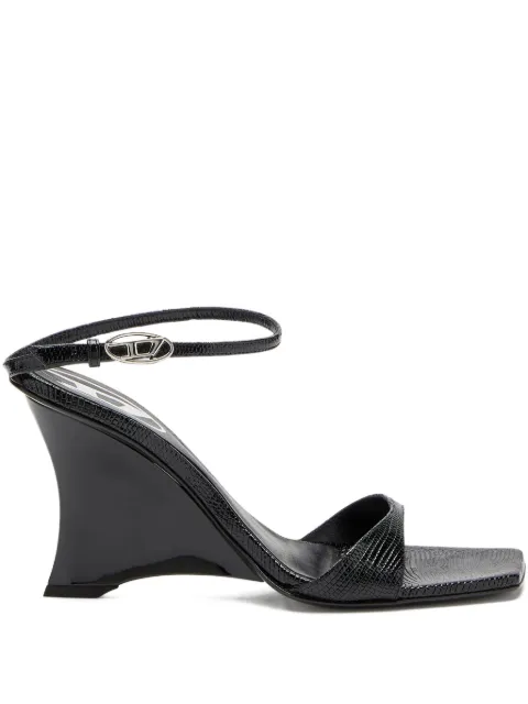 Diesel lizard-effect sandals