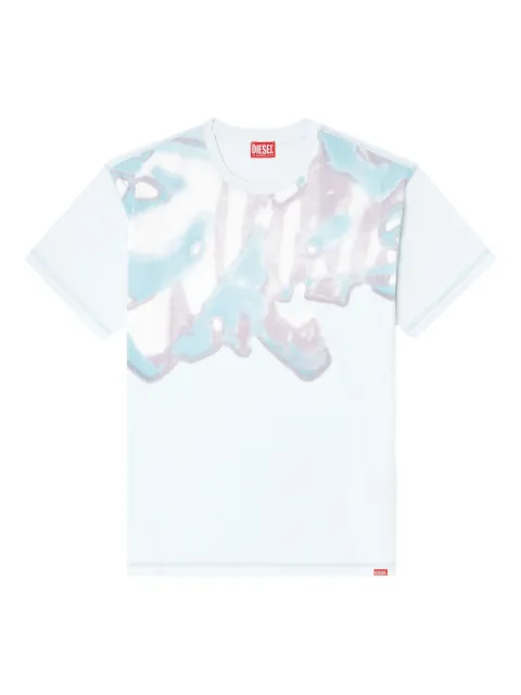 Diesel faded-graphic cotton T-shirt