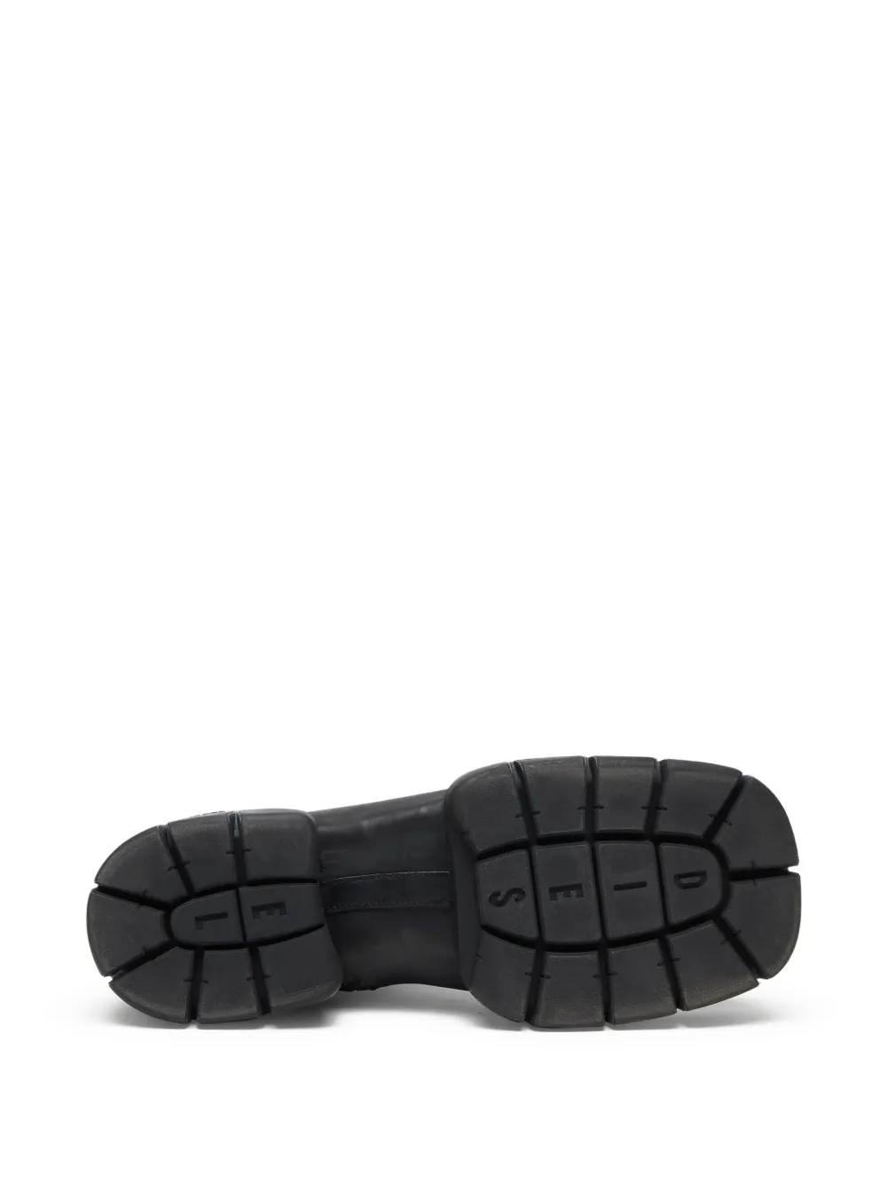 Diesel D-Tex-Oiled leren laarzen Zwart