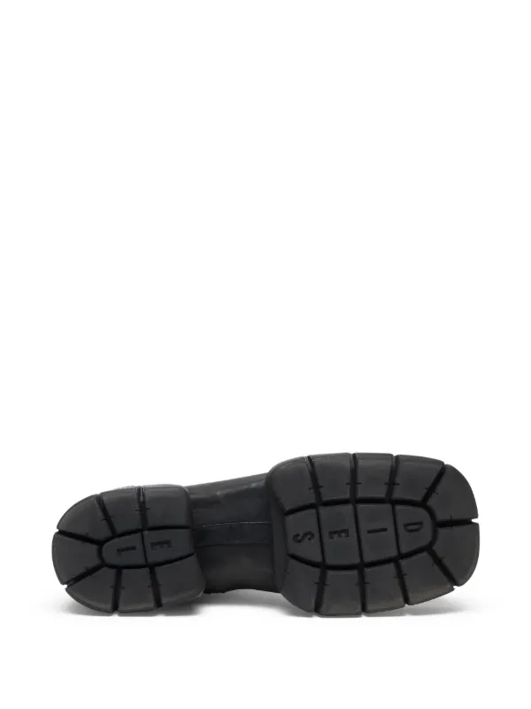 Diesel D-Tex BT レザーブーツ | ブラック | FARFETCH JP