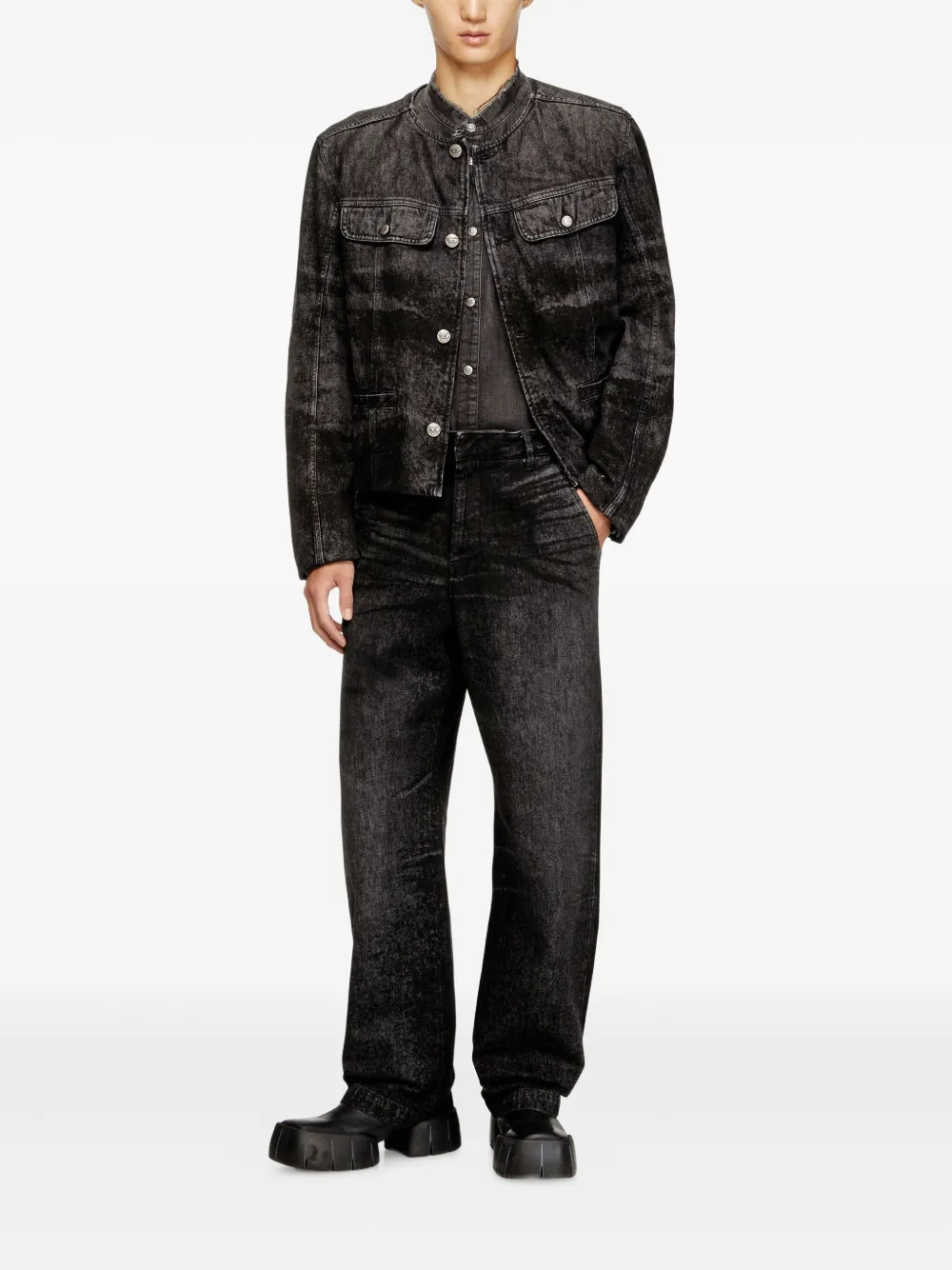 Diesel D-Aberdeen denim jacket | Denim Jackets | Image 2