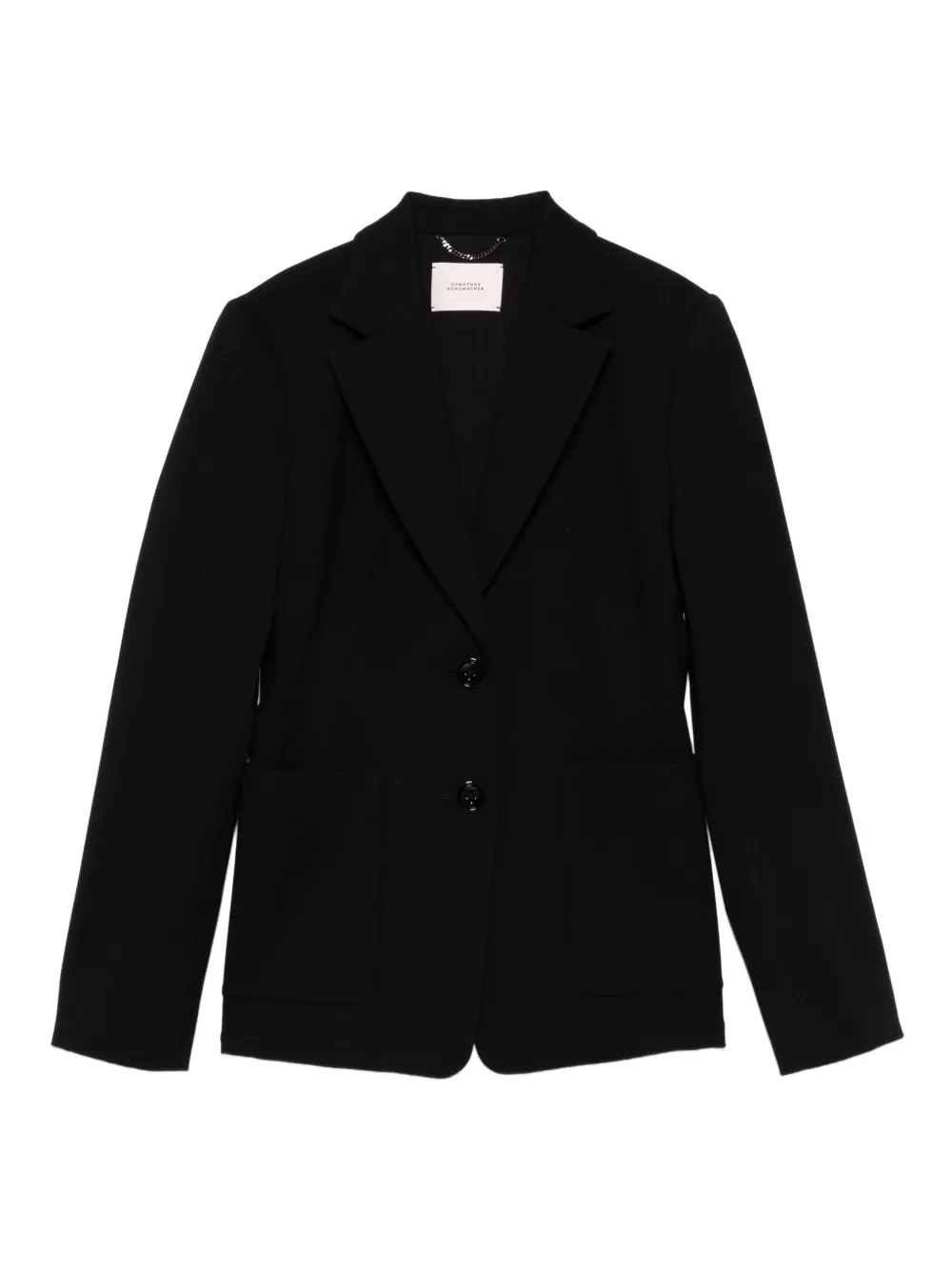 Dorothee Schumacher Emotional Essence blazer met opgestikte zak Zwart