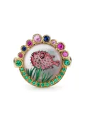 Francesca Villa 18K yellow gold Puffer Fish ring